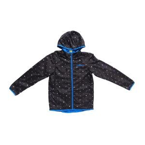 Adidas NEO Japan Mesh Lined Polka Dot Hooded Windbreaker Black M